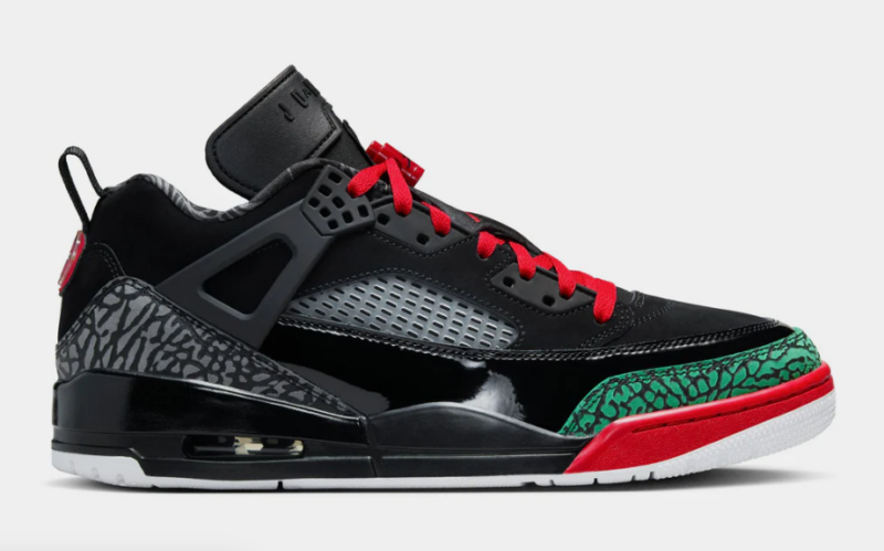Jordan Spizike Low Black/Classic Green/White/Varsity Red