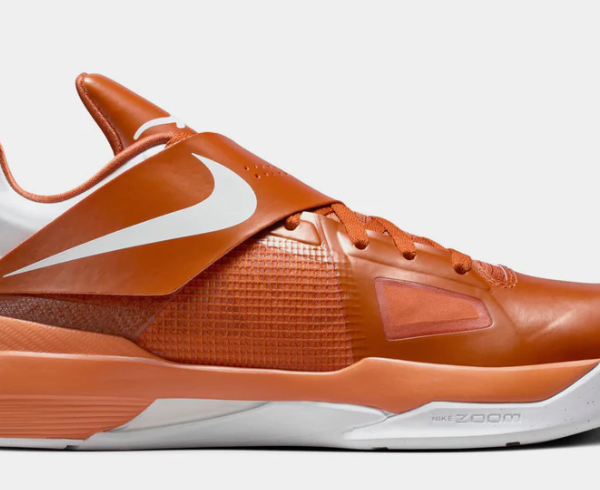 Nike Zoom KD 4 Desert Orange Mens Basketball Shoes $130.00 $ 79.98
