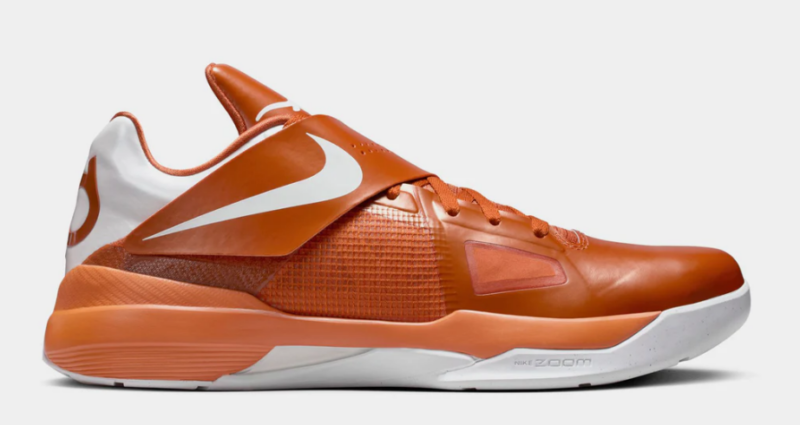 Nike Zoom KD 4 Desert Orange Mens Basketball Shoes $130.00 $ 79.98