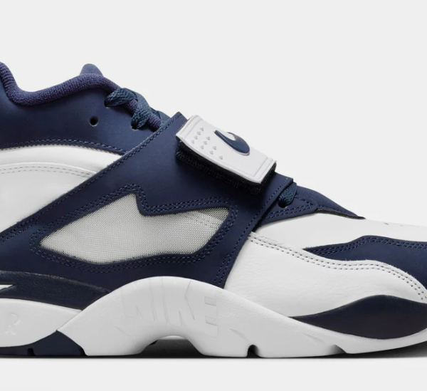 Nike Air Diamond Turf White And Metallic Silver Mens Basketball Shoes $150.00 $ 99.98