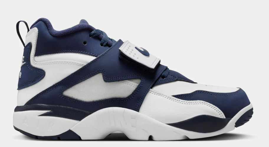 Nike Air Diamond Turf White And Metallic Silver Mens Basketball Shoes $150.00 $ 99.98