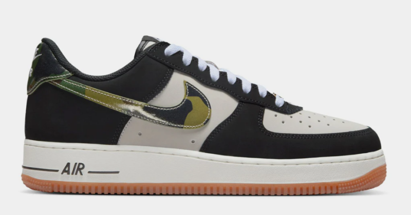 Nike Air Force 1 Low Camo Swoosh Mens Lifestyle Shoes $130.00 $ 89.98
