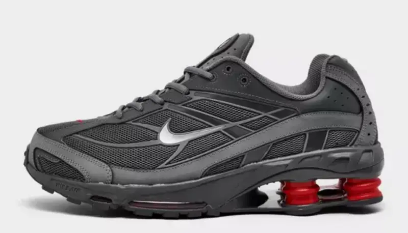 Nike Shox Ride 2 Smoke Grey/University Red/Iron Grey/Metallic Silver