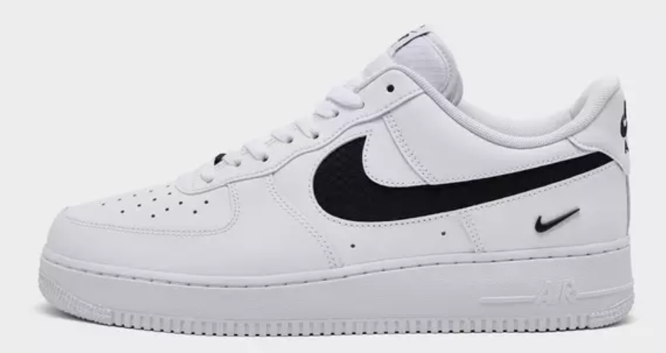 Nike Air Force 1 Low SE Nylon Swoosh Casual Shoes $80.00 $130.00