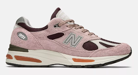 New Balance 991v2 Grape Sorbet SAVE $54.00 | 20% off Price reduced to$215.99 from$269.99