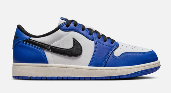 AIR JORDAN 1 LOW GAME ROYAL $140 $89.98