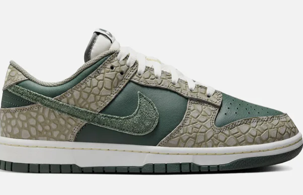 NIKE MENS LIFESTYLE SHOE DUNK LOW VINTAGE GREEN DARK STUCCO $125 $69.98