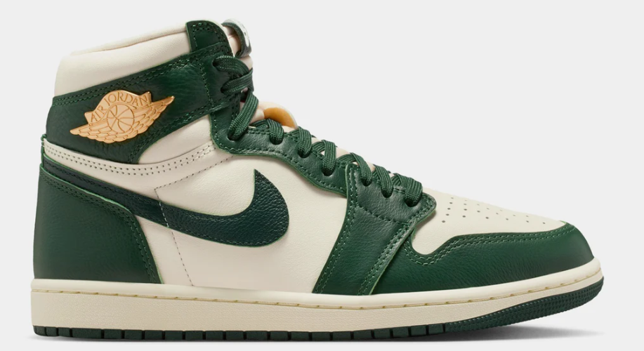 Air Jordan 1 Retro High OG Pro Green Womens Lifestyle Shoes $185.00 $ 99.98