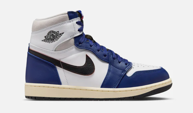 AIR JORDAN 1 RETRO HIGH OG RARE AIR DEEP ROYAL BLUE $180 $89.98