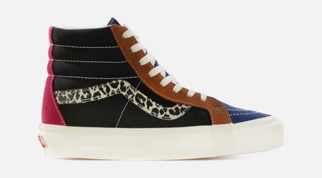 VANS SK8 HI 38 DX ANIMAL MIX MENS SKATE SHOE $110 $59.98
