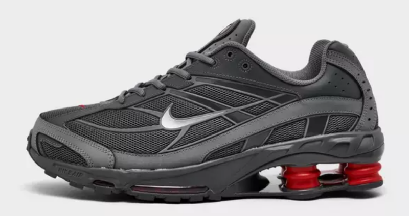 Nike Shox Ride 2 Smoke Grey/University Red/Iron Grey/Metallic Silver