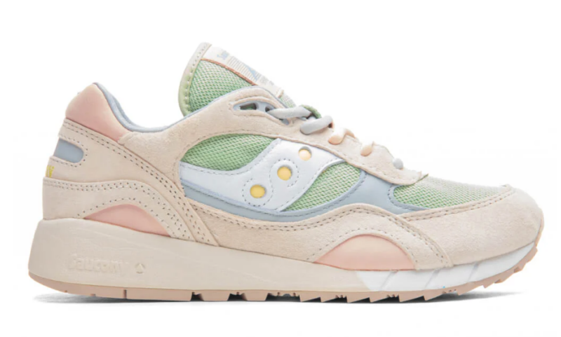 Saucony Shadow 6000 White/Light Green