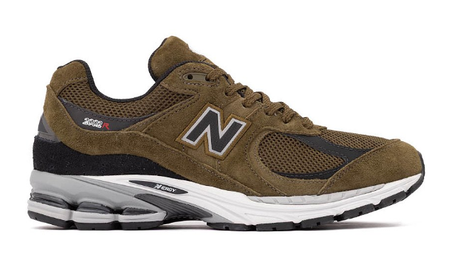 New Balance 2002R Athletic Shoe - Woodland / Black Cement / Black $144.99 $89.98
