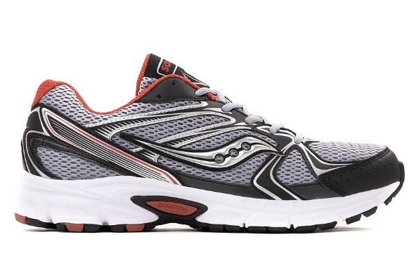 Saucony Ride Millennium Athletic Shoe - Grey / Black / Red $109.99 $59.98