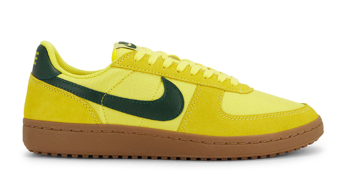 Field General Sneakers in Chrome Yellow, Fir, Gum, & Med Brown Nike brand:Nike $60 Previous price: $100