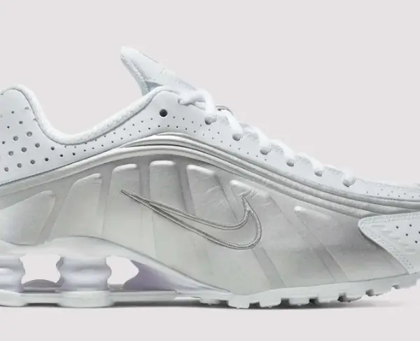womens Nike Shox R4 Regular price $155.00 Sale price $69.98 54% Off