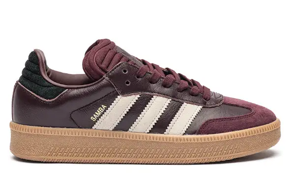 adidas Samba XLG Athletic Shoe - Maroon / Wonder Beige / Gum $109.99 $59.98
