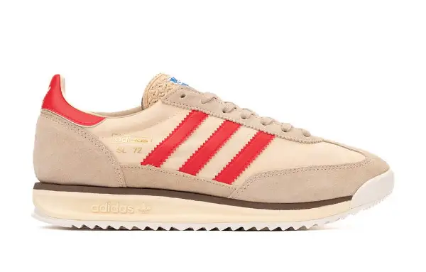 adidas SL 72 RS Athletic Shoe - Magic Beige / Pure Ruby / Sand Strata $99.99 $49.98