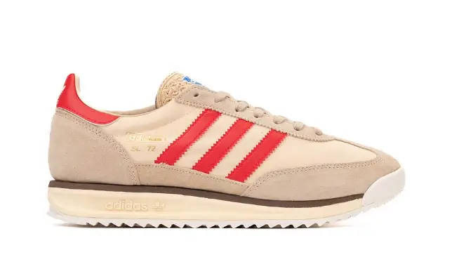 adidas SL 72 RS Athletic Shoe - Magic Beige / Pure Ruby / Sand Strata $99.99 $49.98
