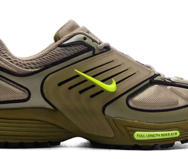 Nike Air Pegasus Wave - Khaki/Volt/Pacific Moss/Olive Flak $127.55 -$182.53