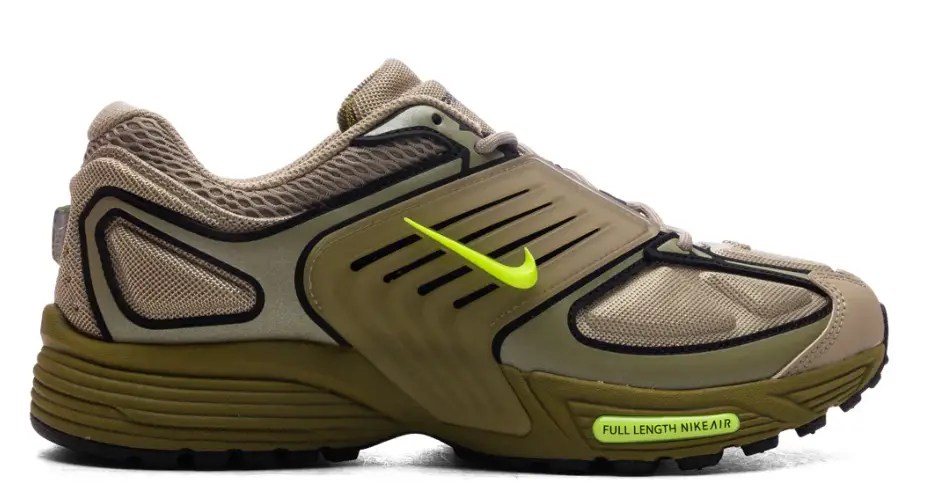 Nike Air Pegasus Wave - Khaki/Volt/Pacific Moss/Olive Flak $127.55 -$182.53