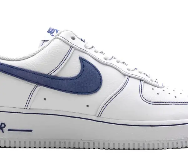 Nike Air Force 1 '07 LV8 - White/Deep Royal Blue $93.42 - $134.02