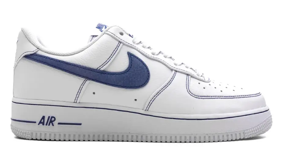 Nike Air Force 1 '07 LV8 - White/Deep Royal Blue $93.42 - $134.02