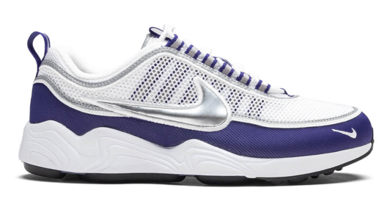 Nike Air Zoom Spiridon SP - White/Metallic Silver/Light Concord $127.91 - $182.89