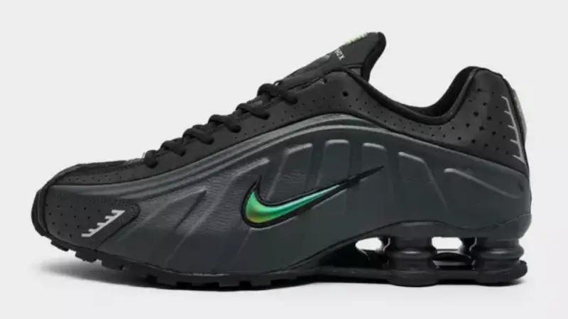 Nike Shox R4 Anthracite/Multi-Color/Black