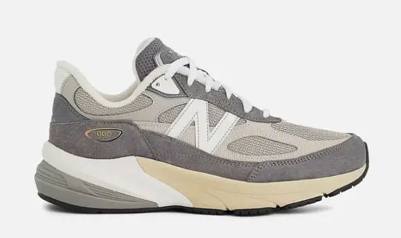 NEW BALANCE MENS LIFESTYLE SHOE 990 V6 MADE IN USA CASTLEROCK MOONROCK $220 $124.97