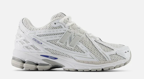 NEW BALANCE MENS LIFESTYLE SHOE 1906R WHITE TEAM ROYAL $155 $89.98