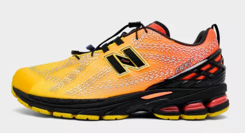 New Balance 1906F Punch Yellow/Tangerine Heat/Black