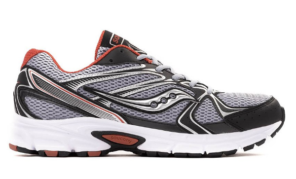 Saucony Ride Millennium Athletic Shoe - Grey / Black / Red $109.99 $39.98