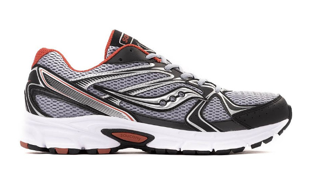 Saucony Ride Millennium Athletic Shoe - Grey / Black / Red $109.99 $39.98