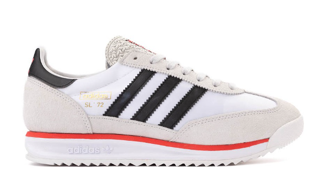 adidas SL 72 RS Athletic Shoe - White / Core Black / Grey $99.99 $19.98