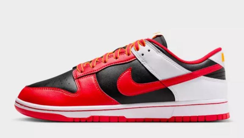 Nike Dunk Low Retro Black/White/University Gold/University Red
