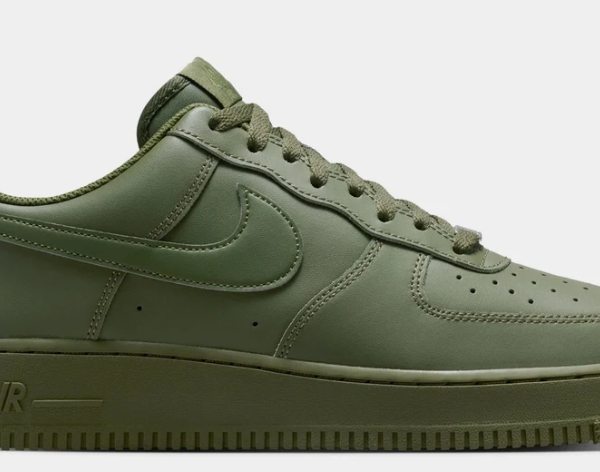 Nike Air Force 1 '07 Army Olive Mens Lifestyle Shoes $115.00 $ 79.98