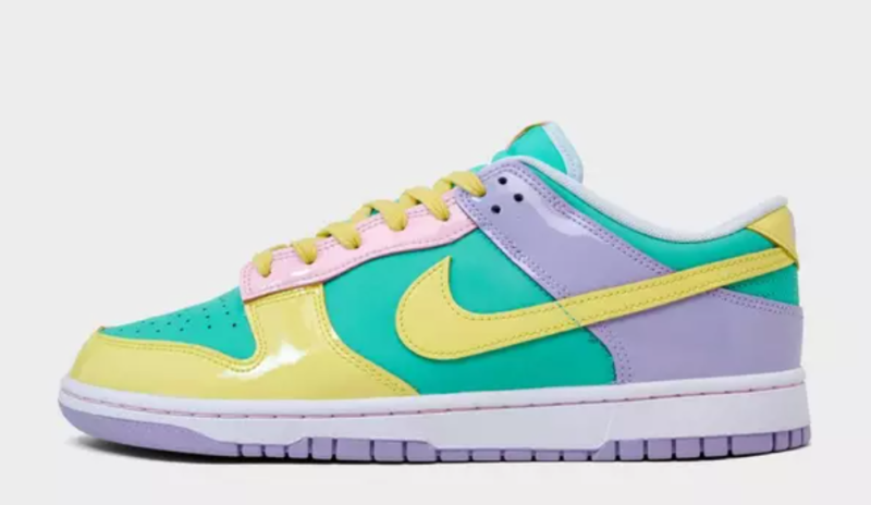 Nike Dunk Low Retro SE Emerald Rise/Hydrangeas/White/Yellow Pulse