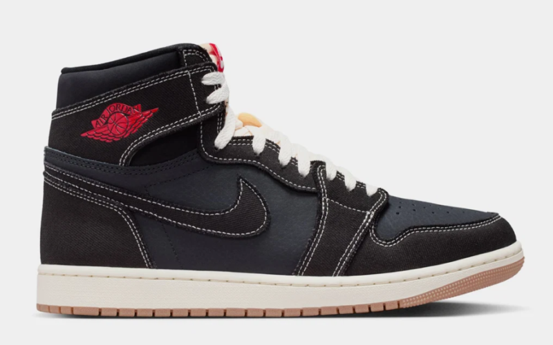 Air Jordan 1 Retro High OG Flight Club Black/Sail/Gum Medium Brown/University Red