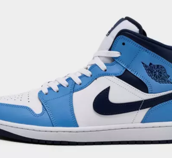Air Jordan Retro 1 Mid Casual Shoes $120.00 $130.00
