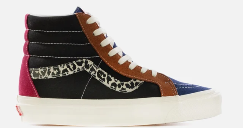 VANS SK8 HI 38 DX ANIMAL MIX MENS SKATE SHOE $110 $59.98