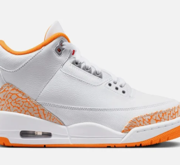 AIR JORDAN 3 RETRO ORANGE CITRUS $205 $129.98