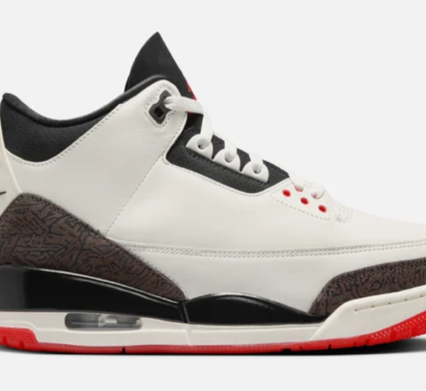 AIR JORDAN 3 RETRO SAIL AND UNIVERSITY RED $215 $149.97