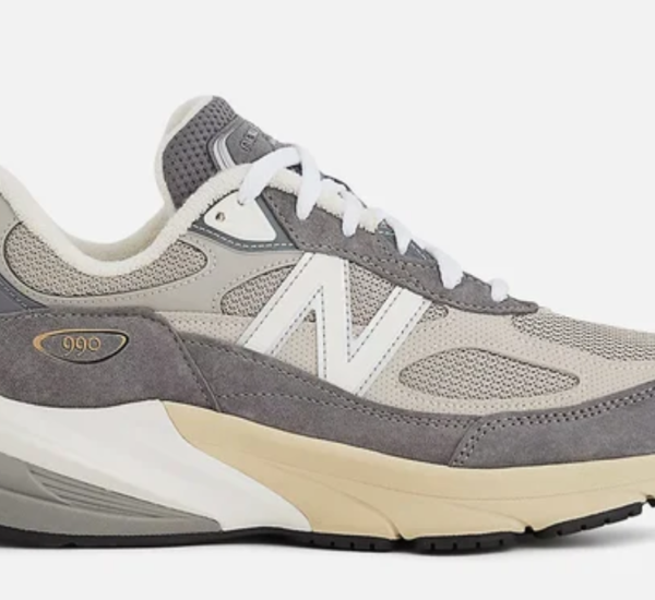 NEW BALANCE MENS LIFESTYLE SHOE 990 V6 MADE IN USA CASTLEROCK MOONROCK $220 $124.97