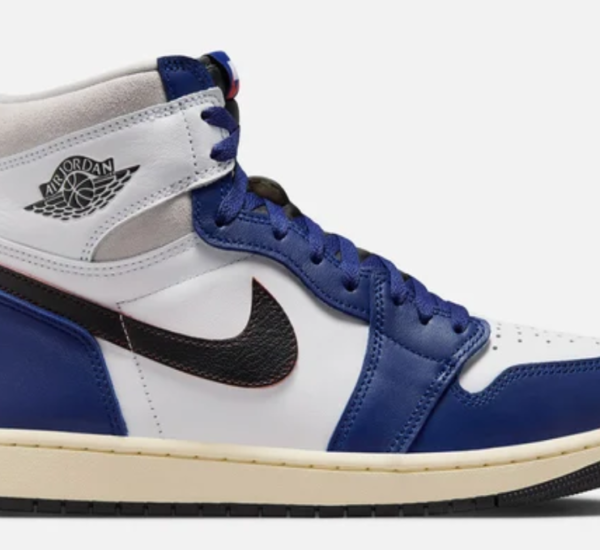 AIR JORDAN 1 RETRO HIGH OG RARE AIR DEEP ROYAL BLUE $180 $89.98