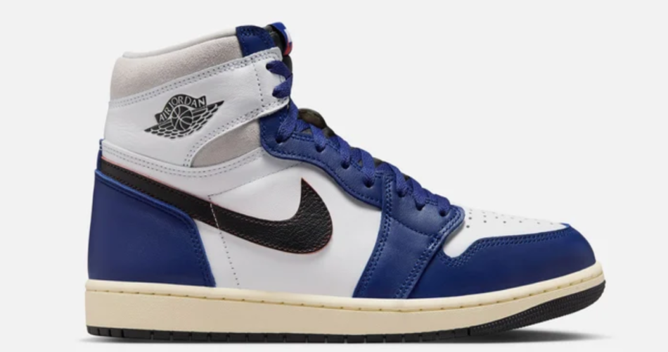 AIR JORDAN 1 RETRO HIGH OG RARE AIR DEEP ROYAL BLUE $180 $89.98