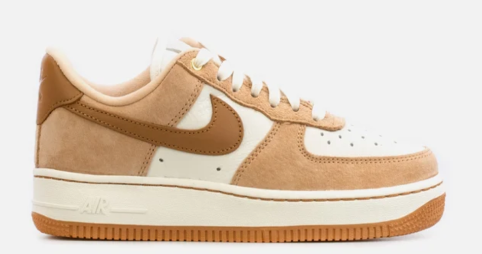 NIKE AIR FORCE 1 LXX VACHETTA TAN WOMENS BASKETBALL SHOE $140 $89.98
