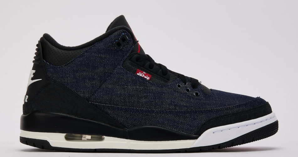 Air Jordan 3 Retro x Levi's 'Indigo and Gym Red' Regular price $230.00 Sale price $159.98 30% Off