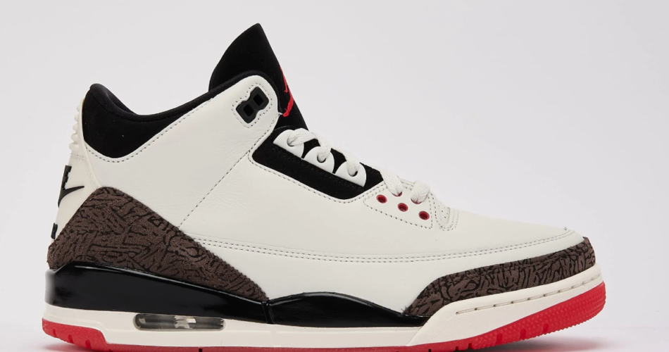 Air Jordan 3 Retro 'Sail and University Red' Regular price $215.00 Sale price $149.98 30% Off