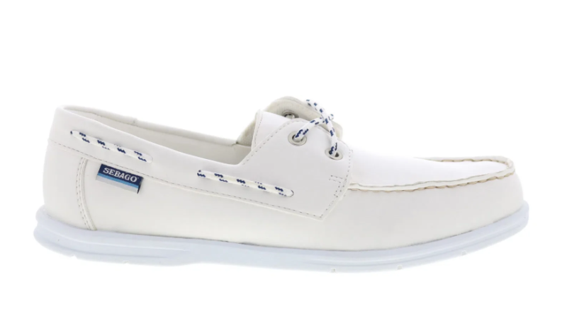Sebago Jackman 78114CW-911 Mens White Loafers & Slip Ons Boat Shoes is $22.99 at Ruze Shoes, down from $120 (81% off). Full size run at the time of scan.